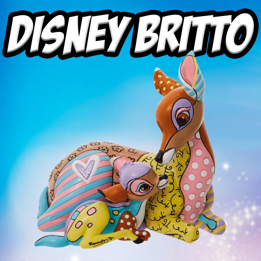 Figurin d collction Bambi t sa mèr by Britto Figurin d collction Bambi t sa mèr by Britto