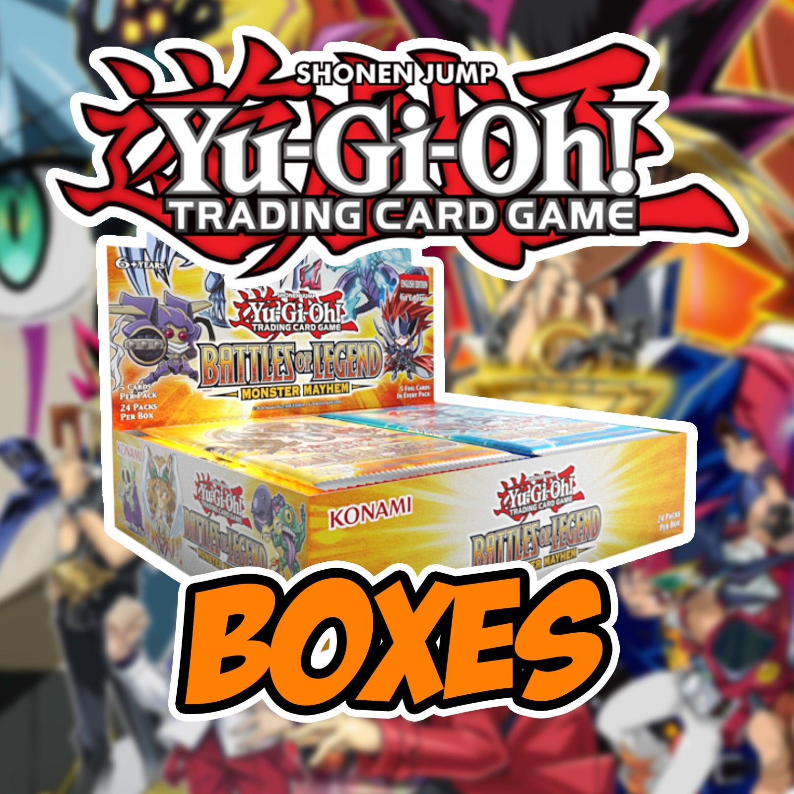 Yu-Gi-Oh! Booster Box Ozzie Collectables Yu-Gi-Oh! Booster Box Ozzie Collectables