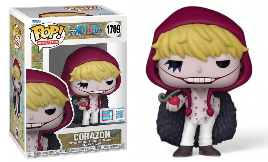 One Piece - Corazon NYCC 2024 Fall Convention Shared Exclusive Pop! Vinyl