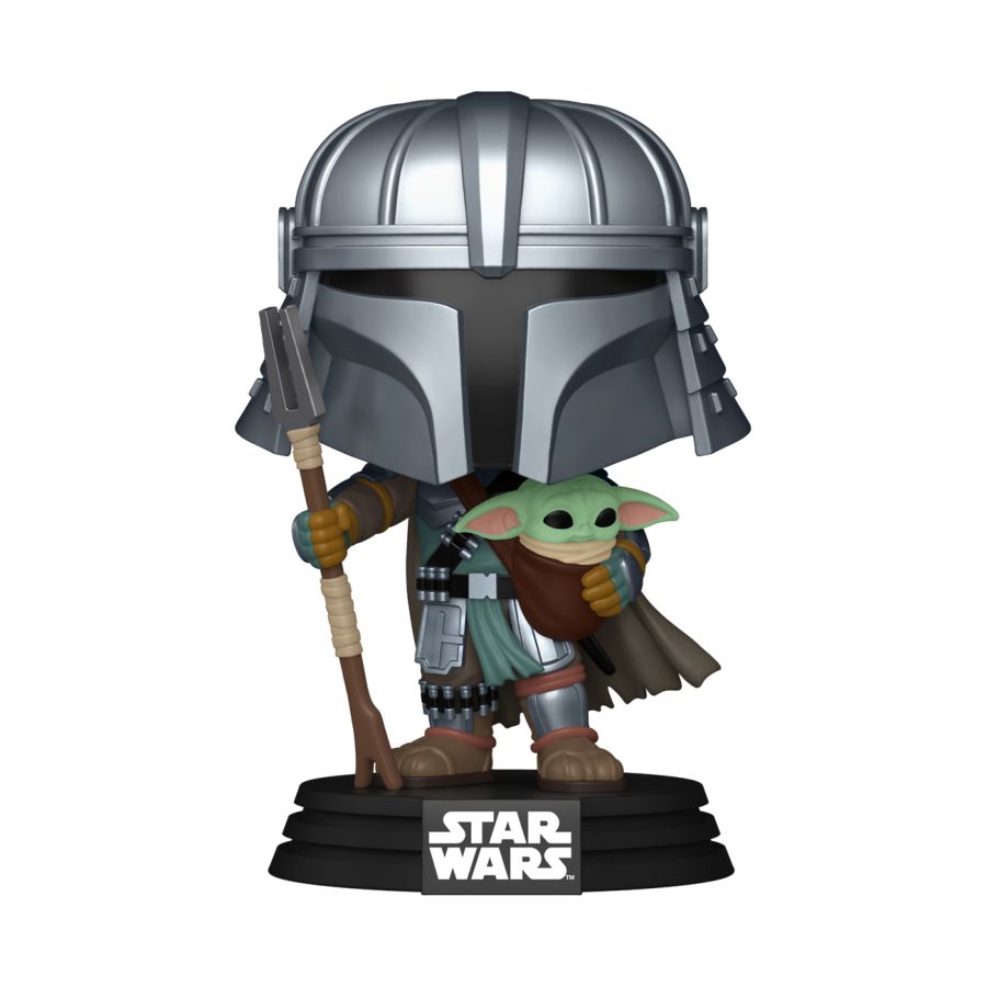 Star Wars: Impressions - Mandalorian with Grogu Pop! Vinyl