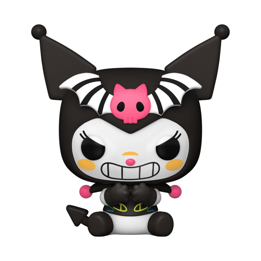 Hello Kitty - Ghost Kuromi US Exclusive Blacklight Pop! Vinyl
