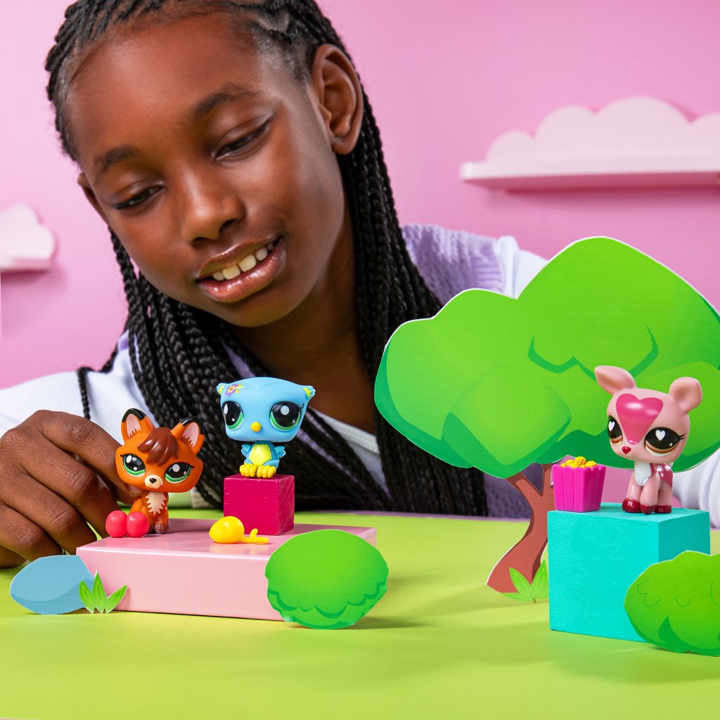 Littlest Pet Shop- Trio in Tube 3 Pack Series 3