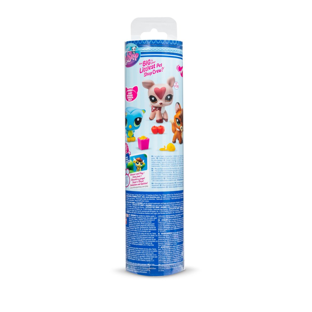 Littlest Pet Shop- Trio in Tube 3 Pack Series 3