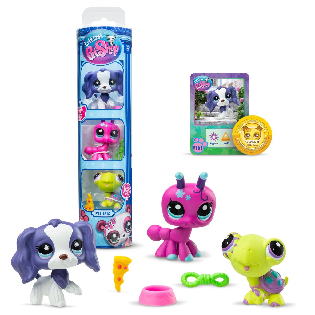 Littlest Pet Shop- Trio in Tube 3 Pack Series 3