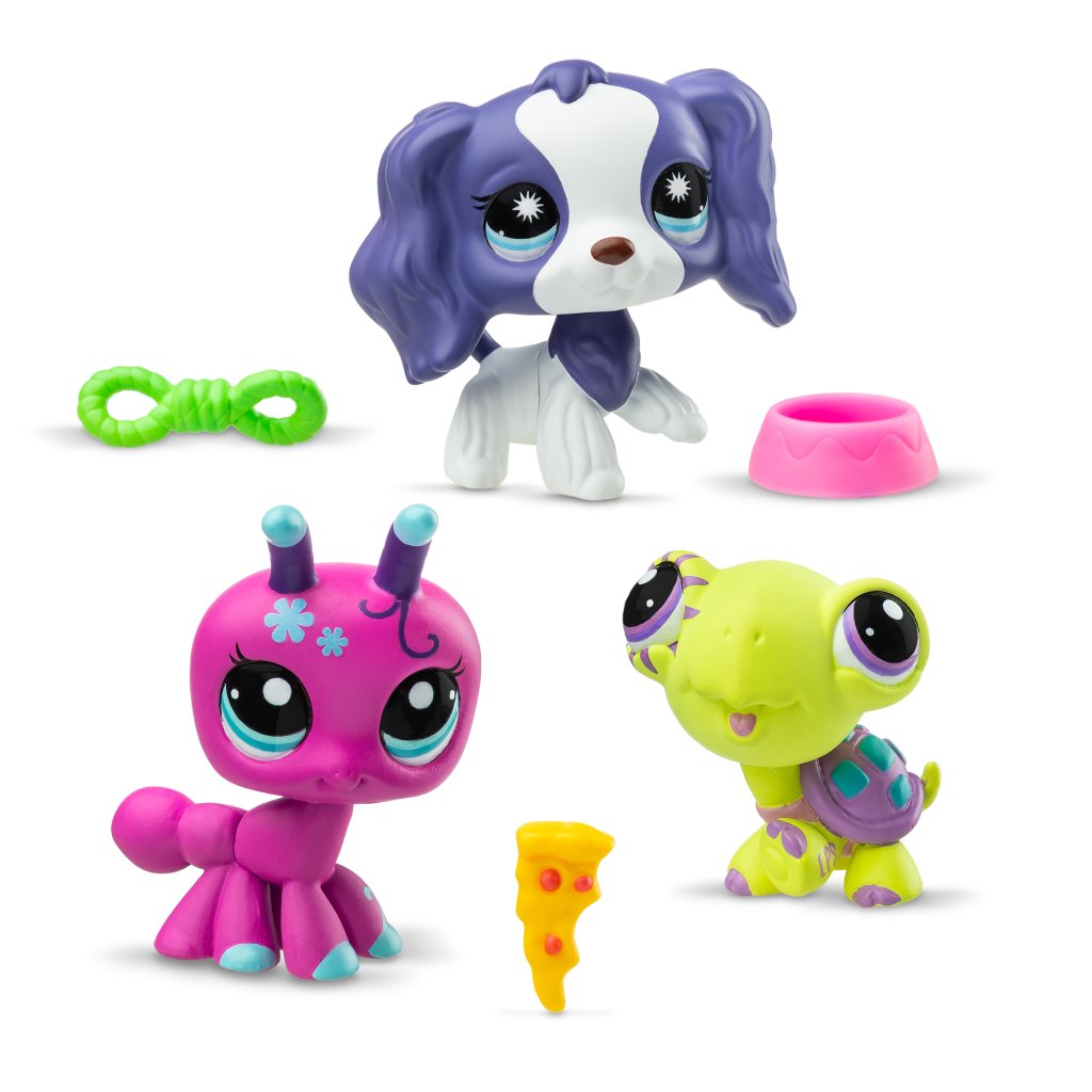 Littlest Pet Shop- Trio in Tube 3 Pack Series 3