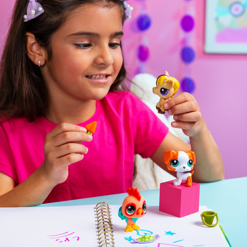 Littlest Pet Shop- Trio in Tube 3 Pack Series 3
