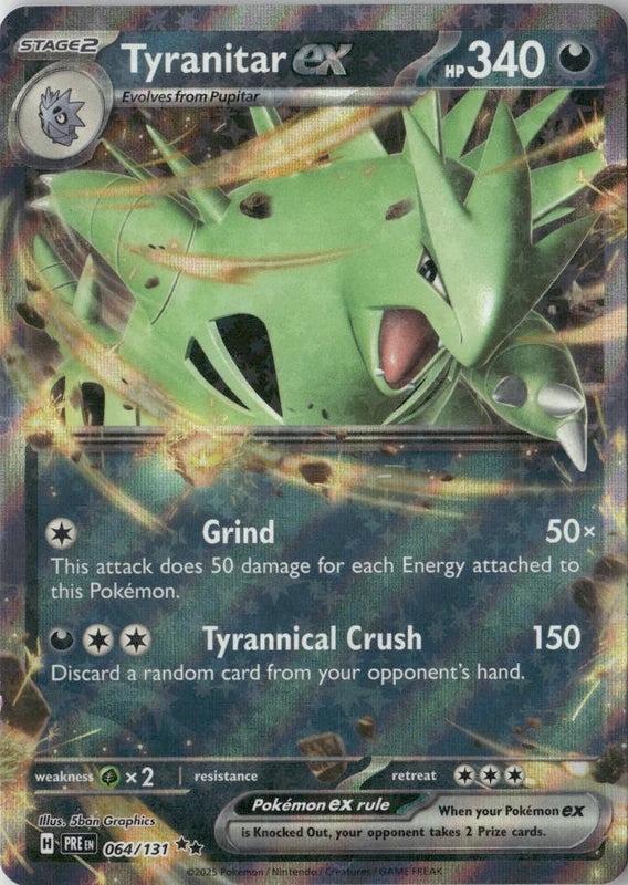 Tyranitar ex - SV: Prismatic Evolutions