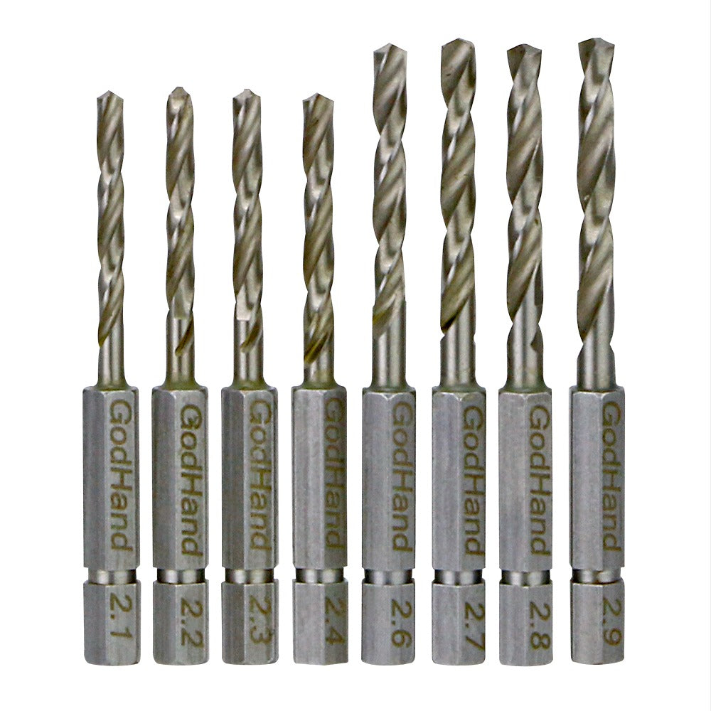 Godhand: Bits - Quick Attachable Drill Bit (Set D) (8 pcs set)