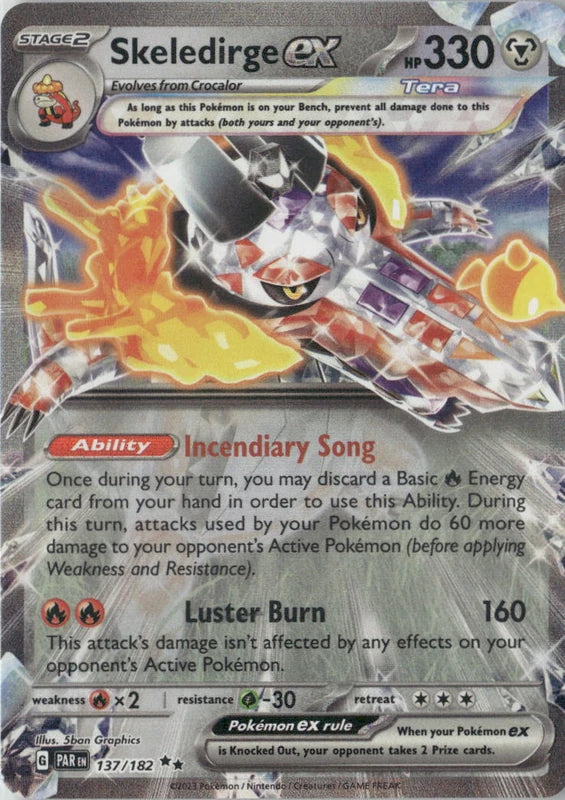 Skeledirge ex - SV04: Paradox Rift