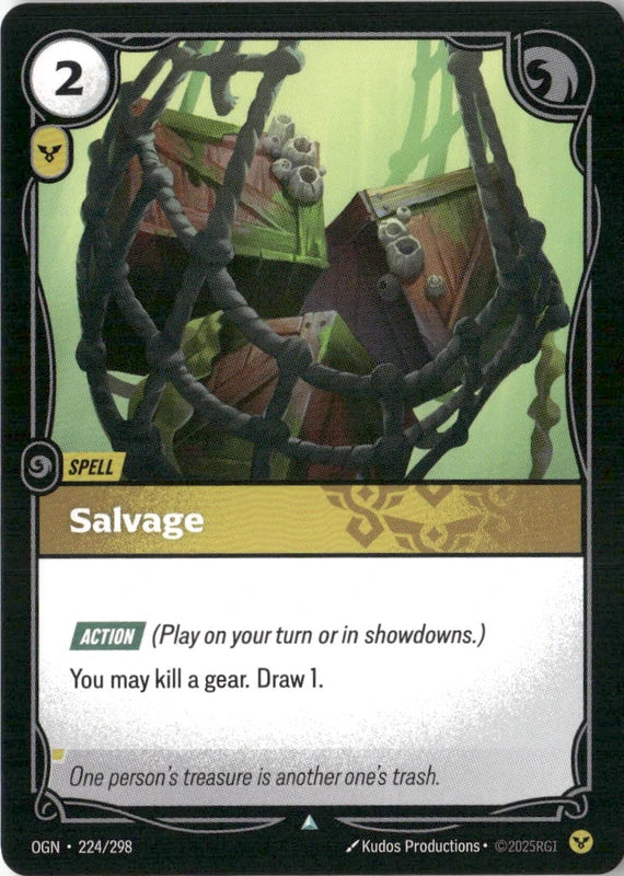 Salvage - Origins