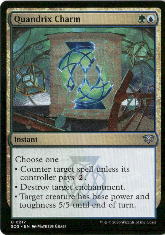 Quandrix Charm - Secrets of Strixhaven