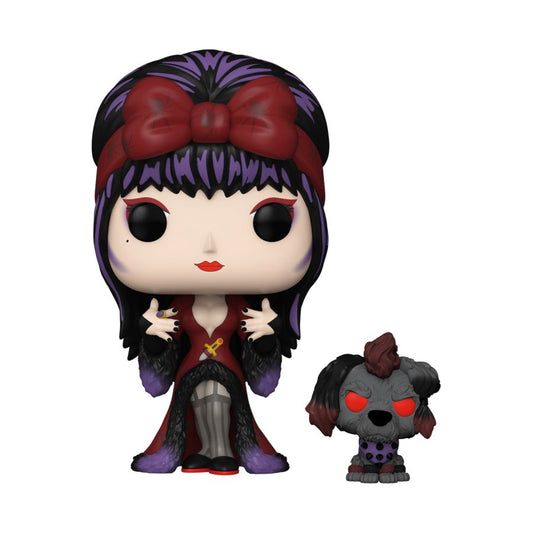Elvira: Mistress of the Dark - Elvira & Gonk (Moonlight) US Exclusive Pop! Vinyl