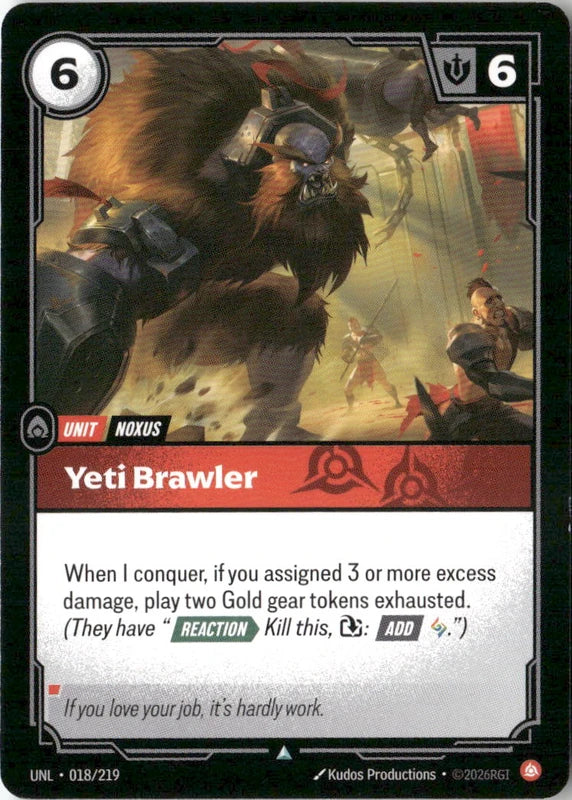 Yeti Brawler - Unleashed