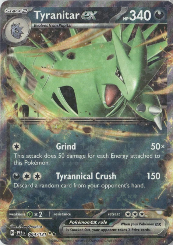 Tyranitar ex - SV: Prismatic Evolutions