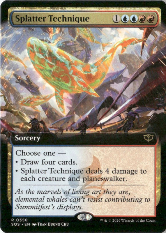 Splatter Technique (Extended Art) - Secrets of Strixhaven