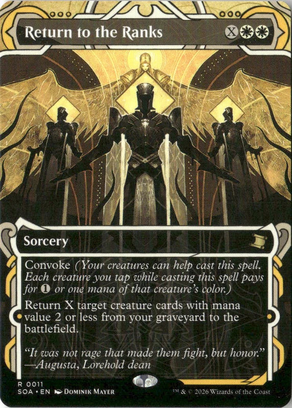 Return to the Ranks - Secrets of Strixhaven: Mystical Archive