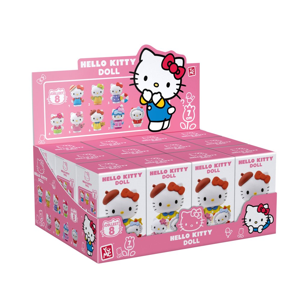 HELLO KITTY - Dress Up Diary 7cm Four Seasons Figurine Collection PDQ