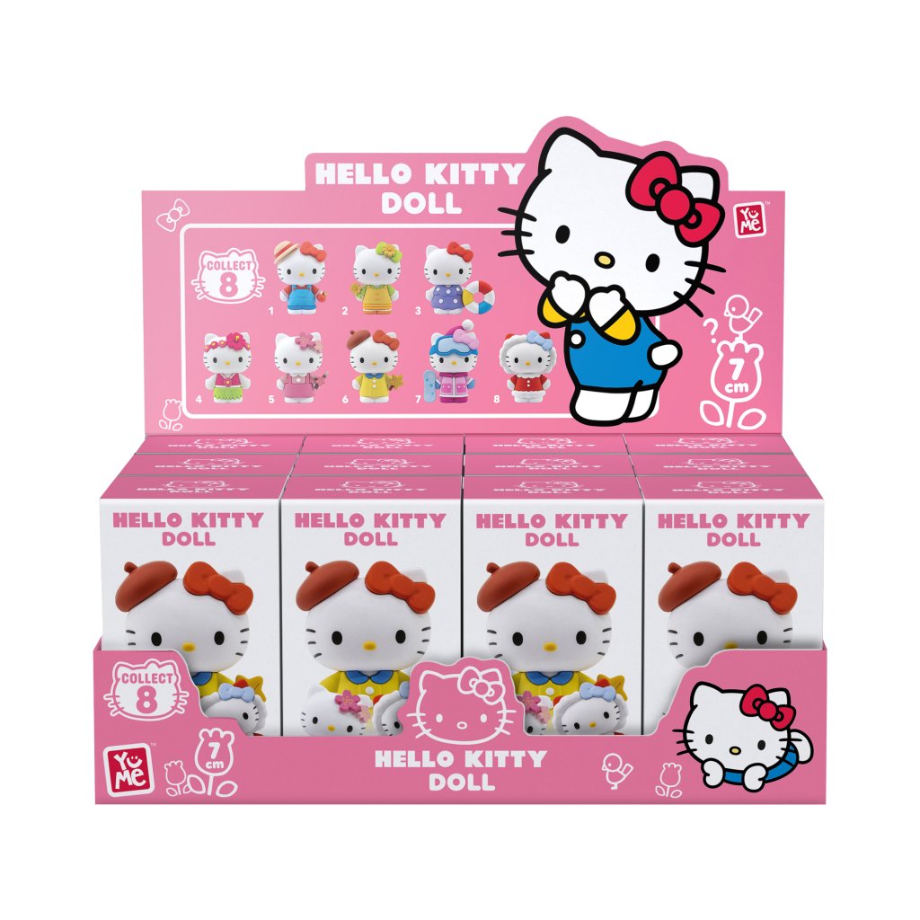 HELLO KITTY - Dress Up Diary 7cm Four Seasons Figurine Collection PDQ