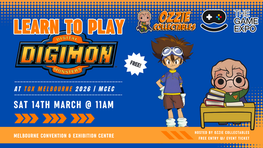 Learn to Play Digimon at TGX Melbourne 2026 Saturday 14th March 11am