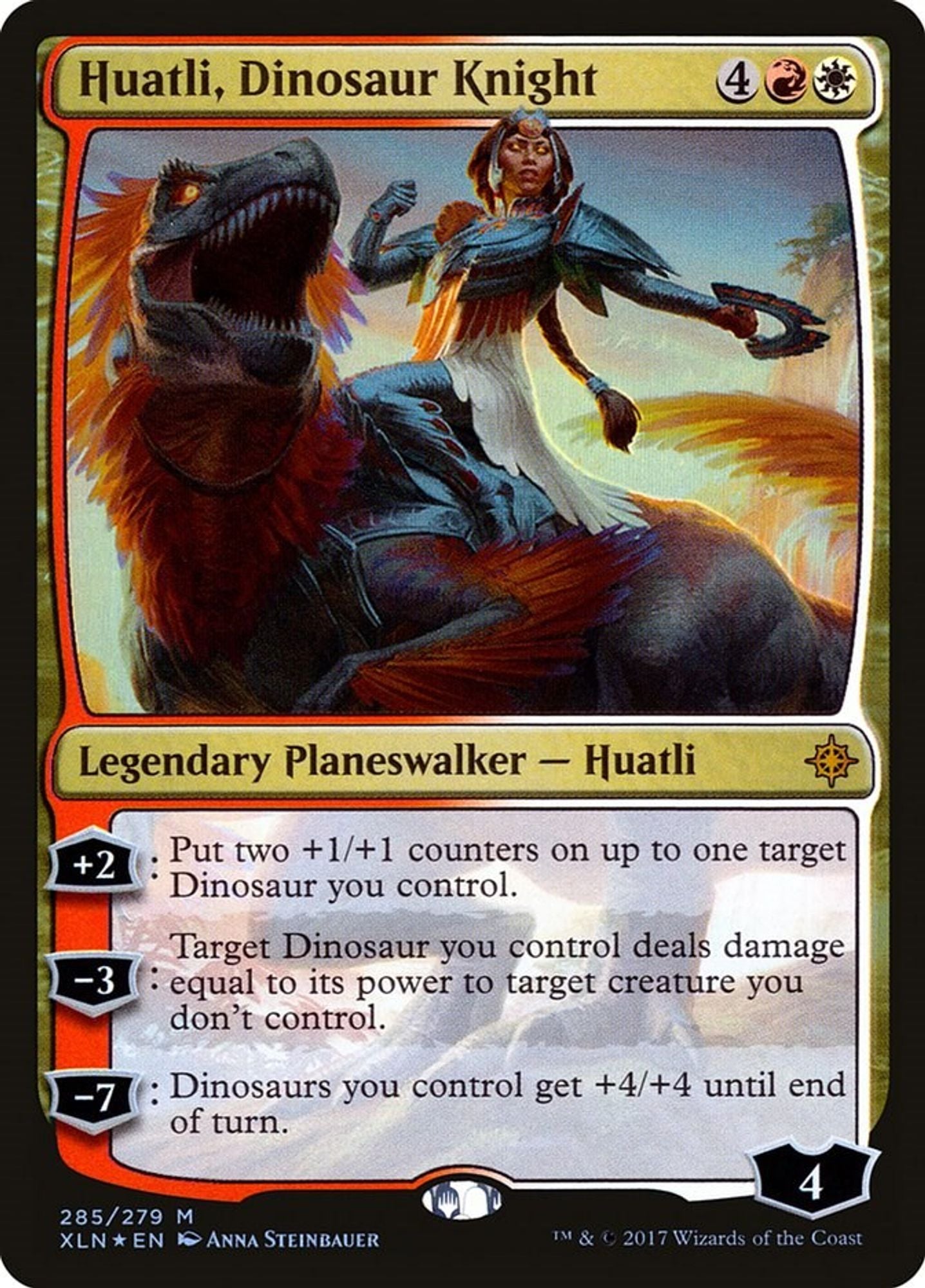 Huatli, Dinosaur Knight