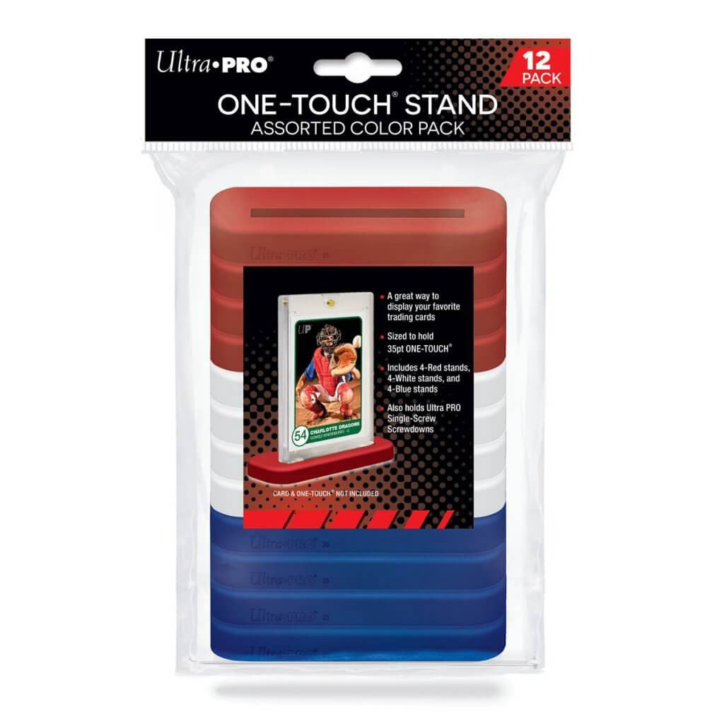 ULTRA PRO ONE TOUCH STAND- 35PT Asst Colour 12 Pack