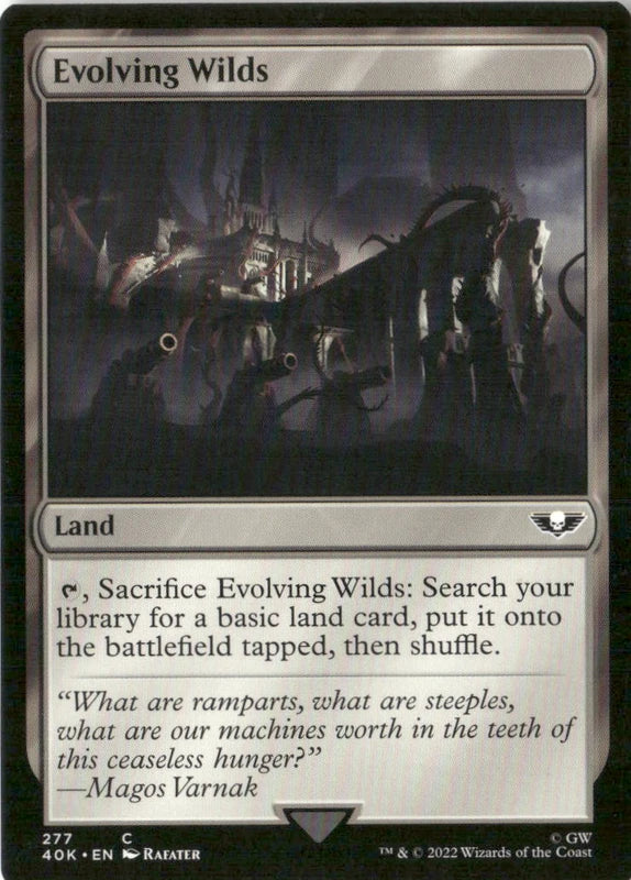 Evolving Wilds (Surge Foil) - Universes Beyond: Warhammer 40,000