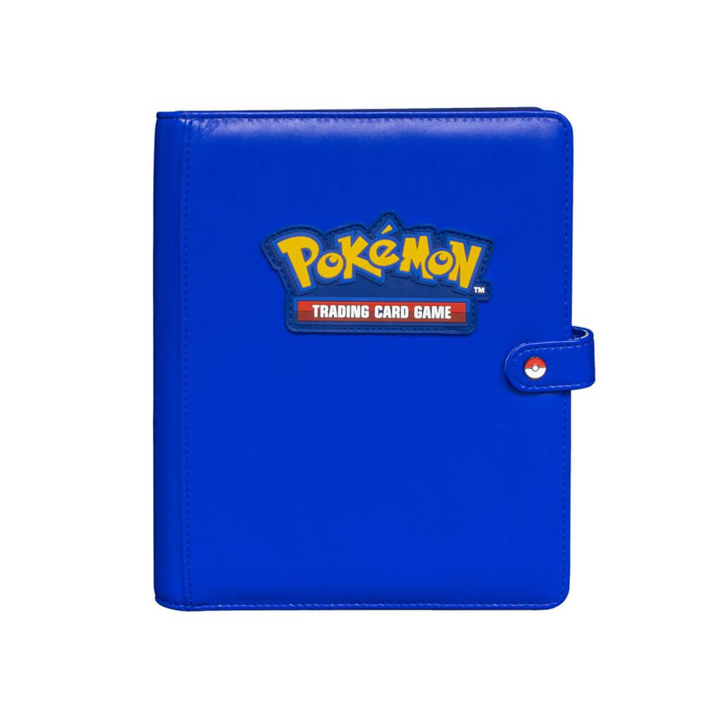 1024 pokemon card binder Ultra Pro Premium Blue 4-Pocket Pokemon Snap Binder