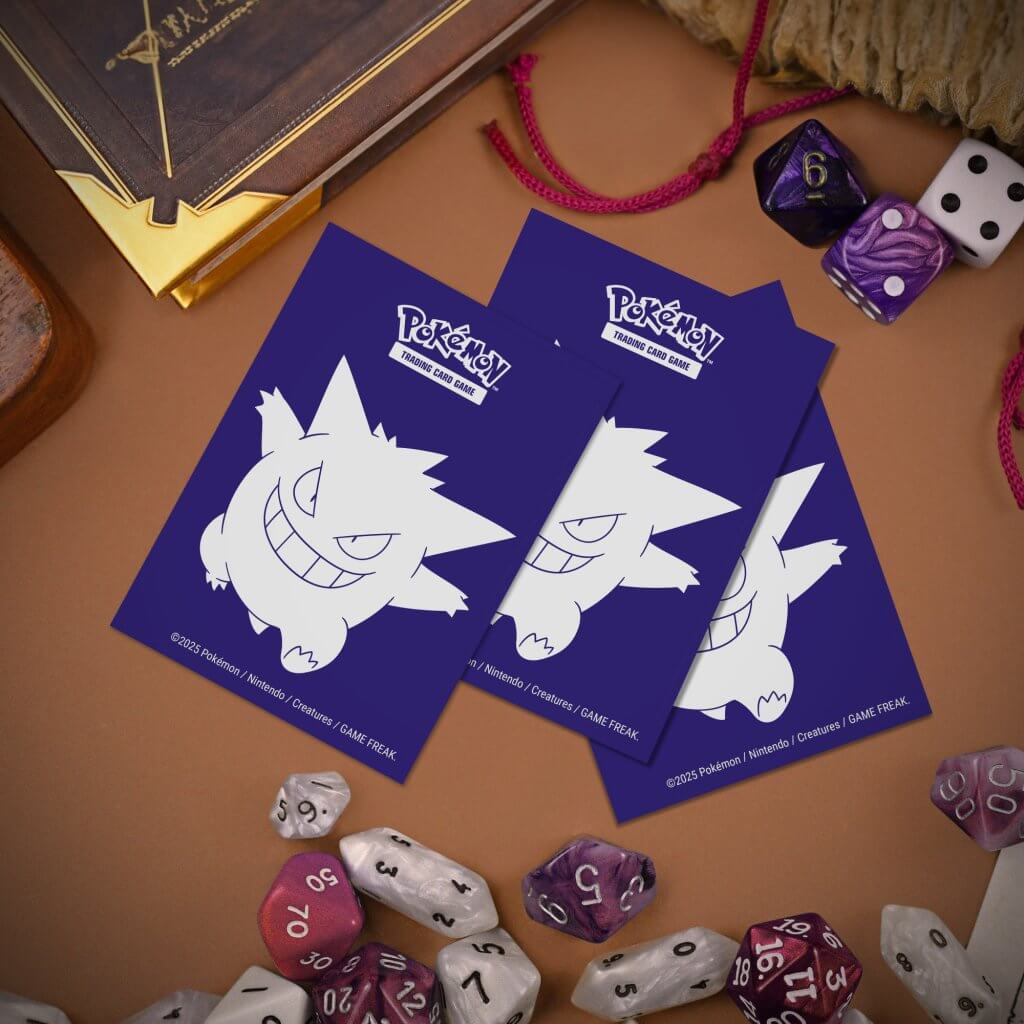 Pokémon TCG Elite Gengar 105ct Apex Deck Protector Sleeves