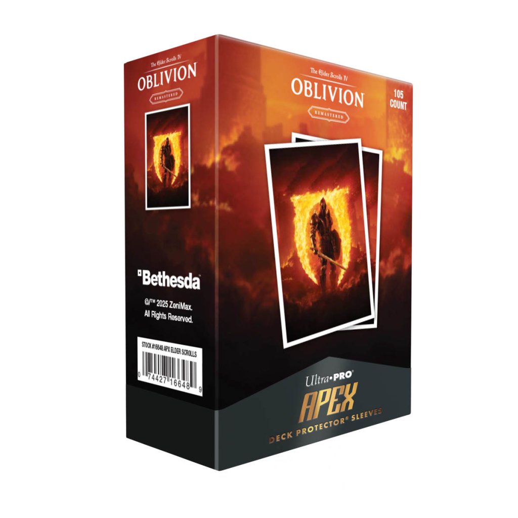The Elder Scrolls IV: Oblivion Remastered 105ct APEX Deck Protector Sleeves