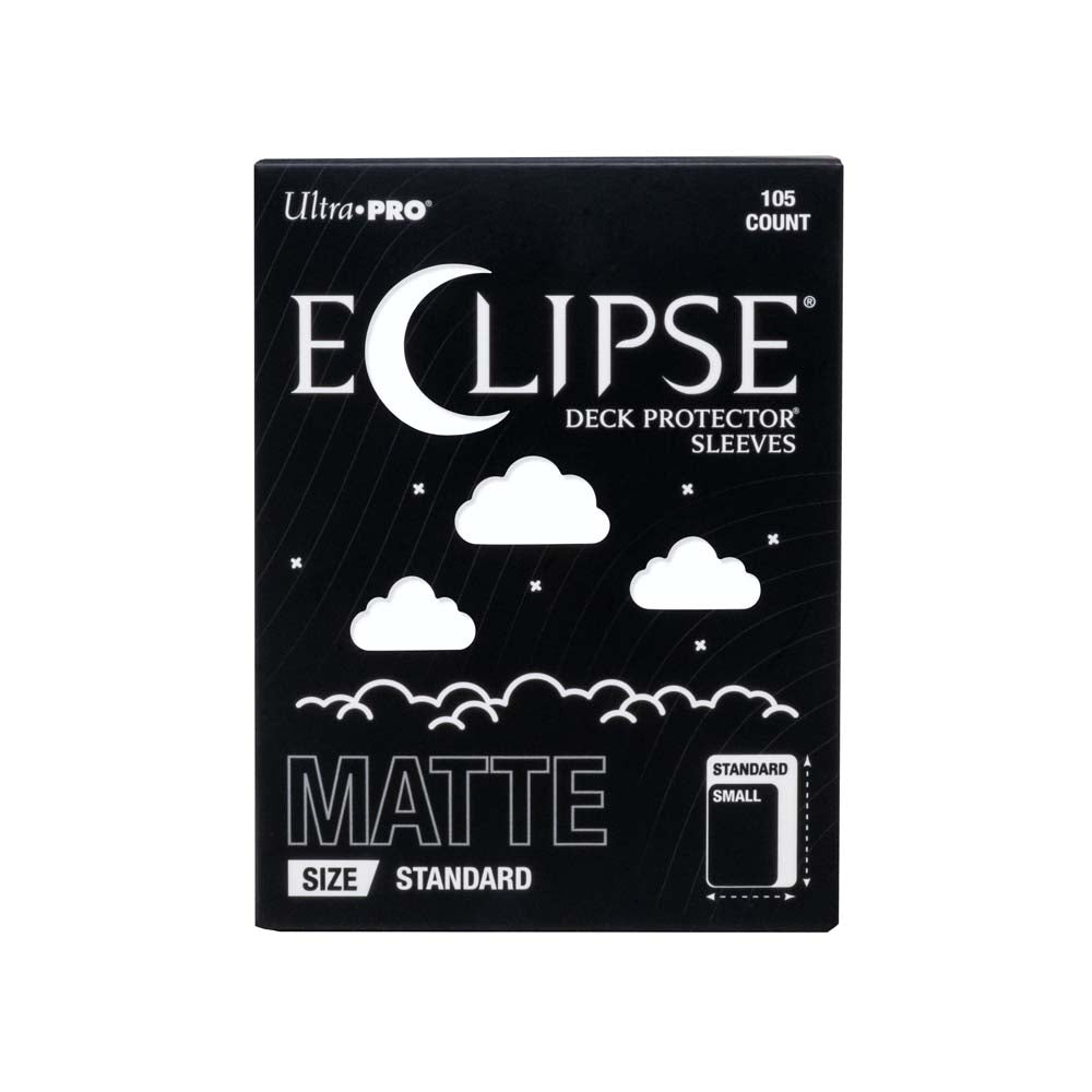 Ultra Pro - ECLIPSE Matte Standard DECK PROTECTOR Sleeves: Arctic White - 105ct