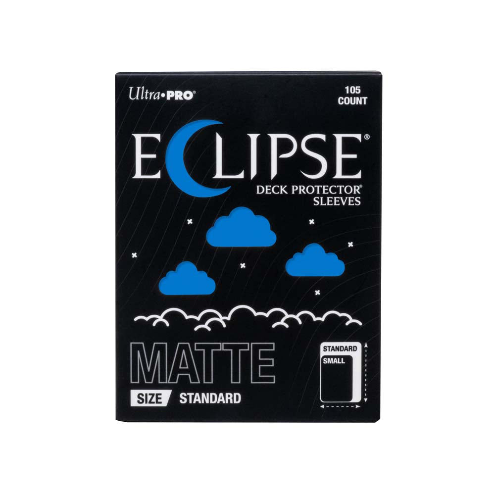Ultra Pro - ECLIPSE Matte Standard DECK PROTECTOR Sleeves: Pacific Blue - 105ct