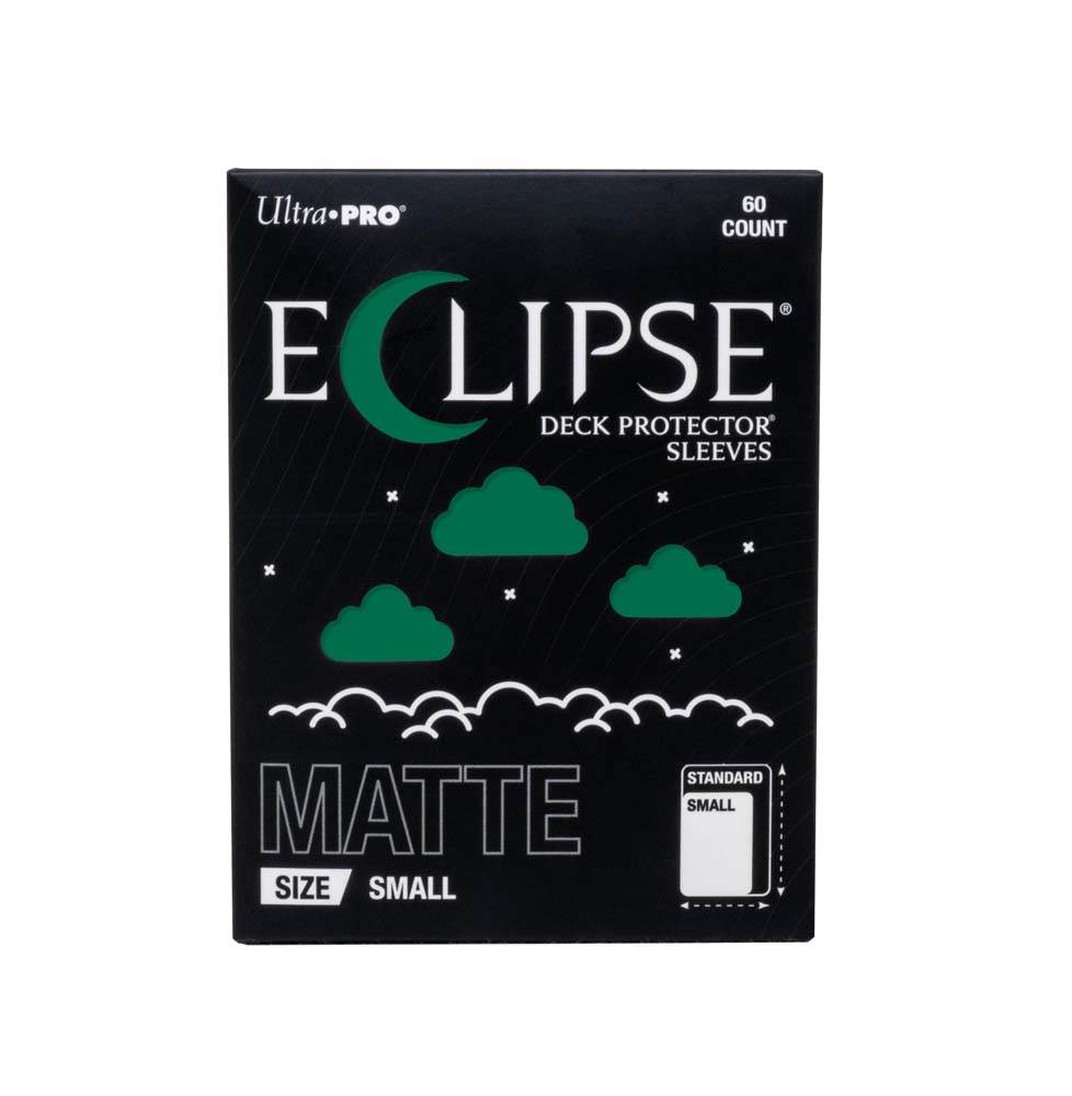 Ultra Pro ECLIPSE Matte Small DECK PROTECTOR Sleeves: Forest Green - 60ct