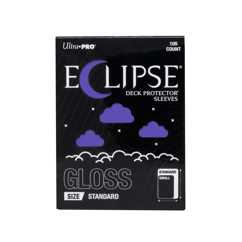 Ultra Pro - ECLIPSE Gloss Standard DECK PROTECTOR Sleeves: Royal Purple - 105ct