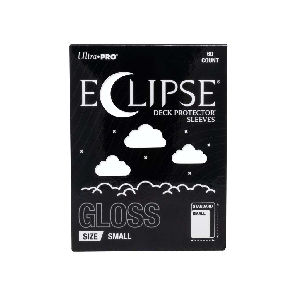 Ultra Pro ECLIPSE Gloss Small DECK PROTECTOR Sleeves: Arctic White - 60ct