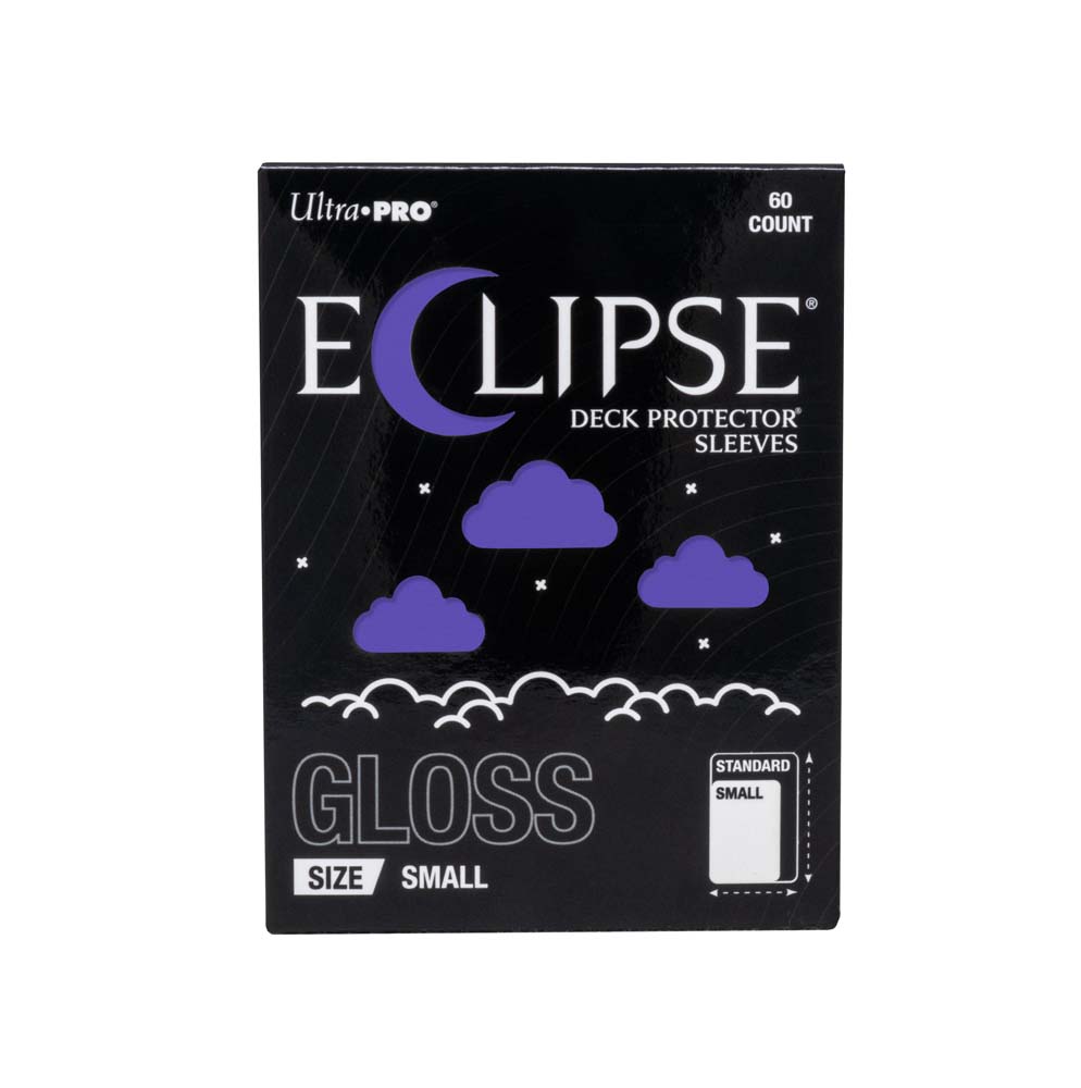 Ultra Pro ECLIPSE Gloss Small DECK PROTECTOR Sleeves: Royal Purple - 60ct