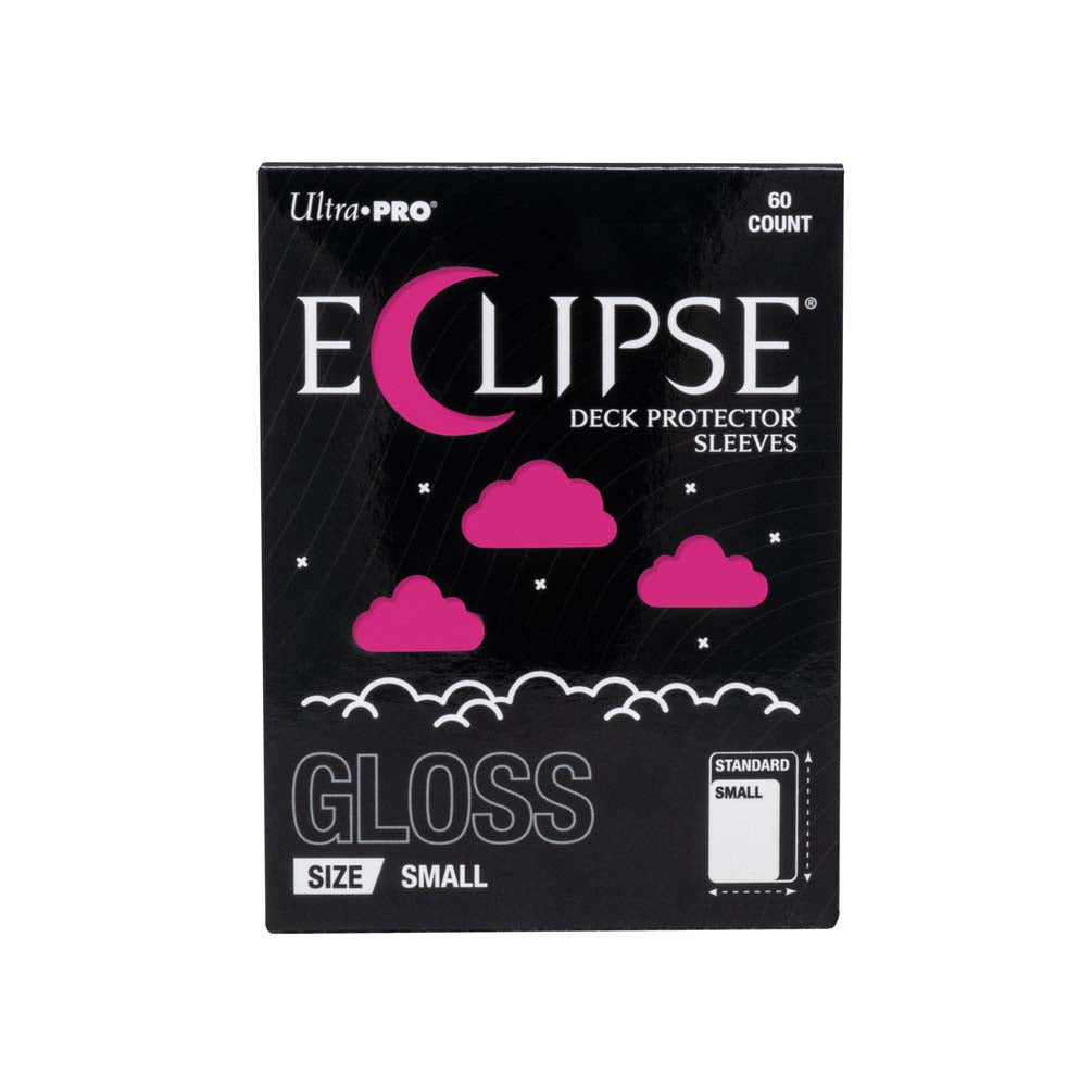 Ultra Pro ECLIPSE Gloss Small DECK PROTECTOR Sleeves: Hot Pink - 60ct