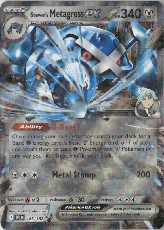 Steven's Metagross ex - SV10: Destined Rivals