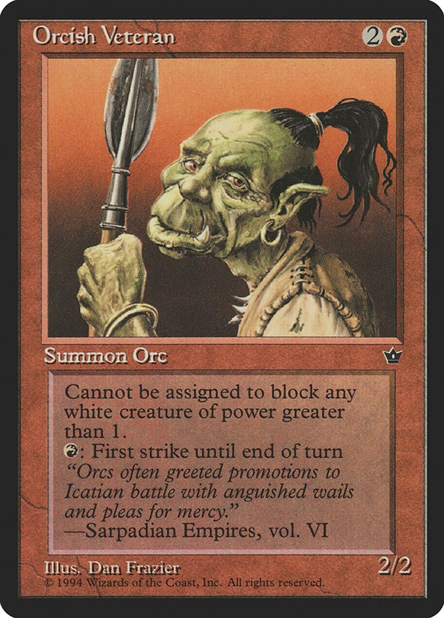 Orcish Veteran (Frazier)