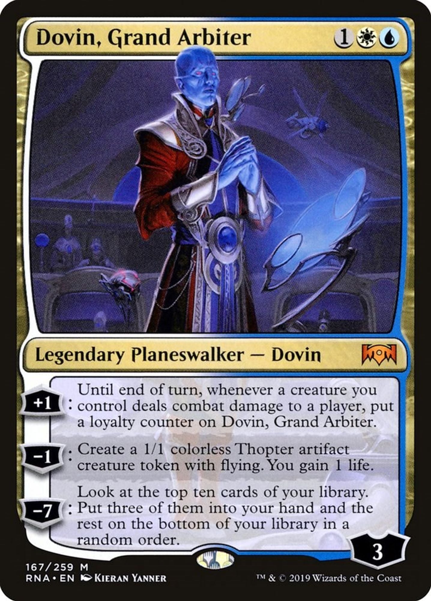 Dovin, Grand Arbiter