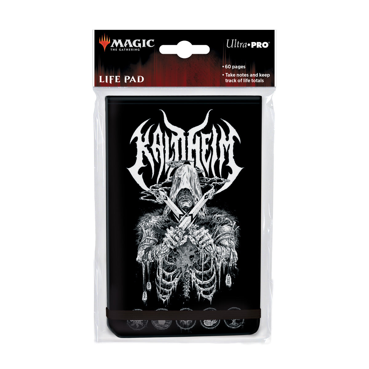 Ultra Pro: UP18541 Kaldheim Life Pad featuring Metal Alt Art for Magic: The Gathering