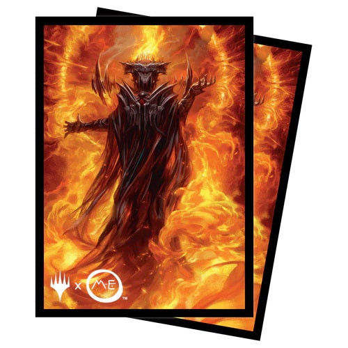 Ultra Pro: LotR: Tales of Middle-earth 100ct Deck Protector Sleeves 3 - Featuring: Sauron for M:tG