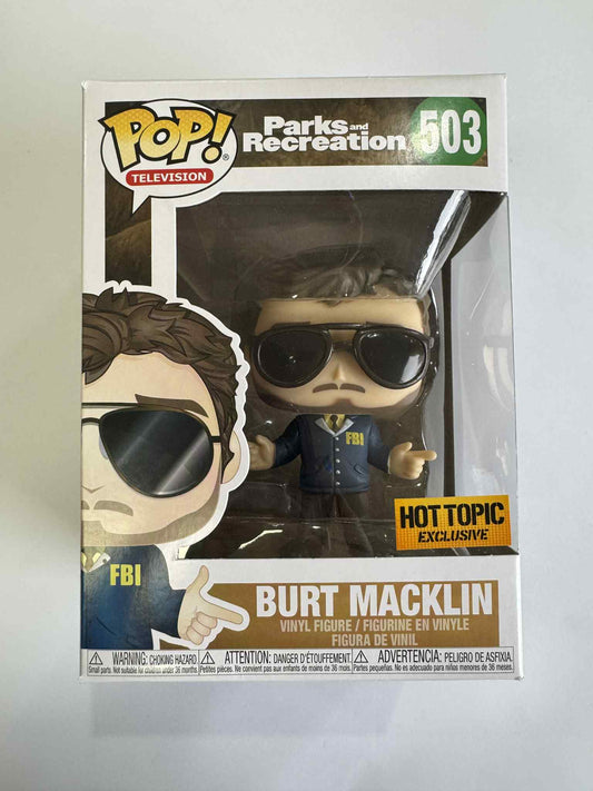 Parks And Recreation - Bert Macklin Pop! Vinyl #503