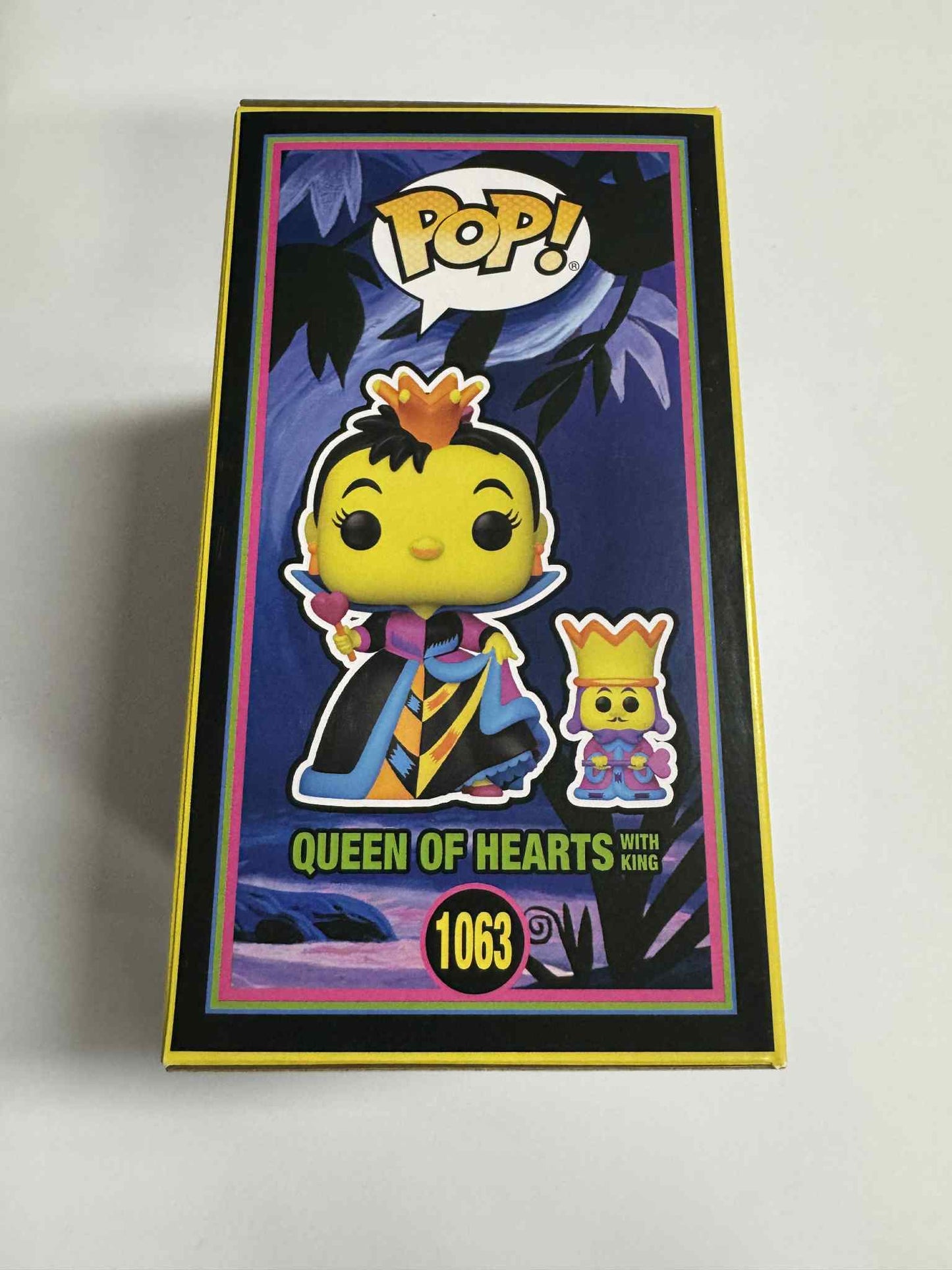 Alice In Wonderland - Queen of Hearts Black Light Pop! Vinyl #1063