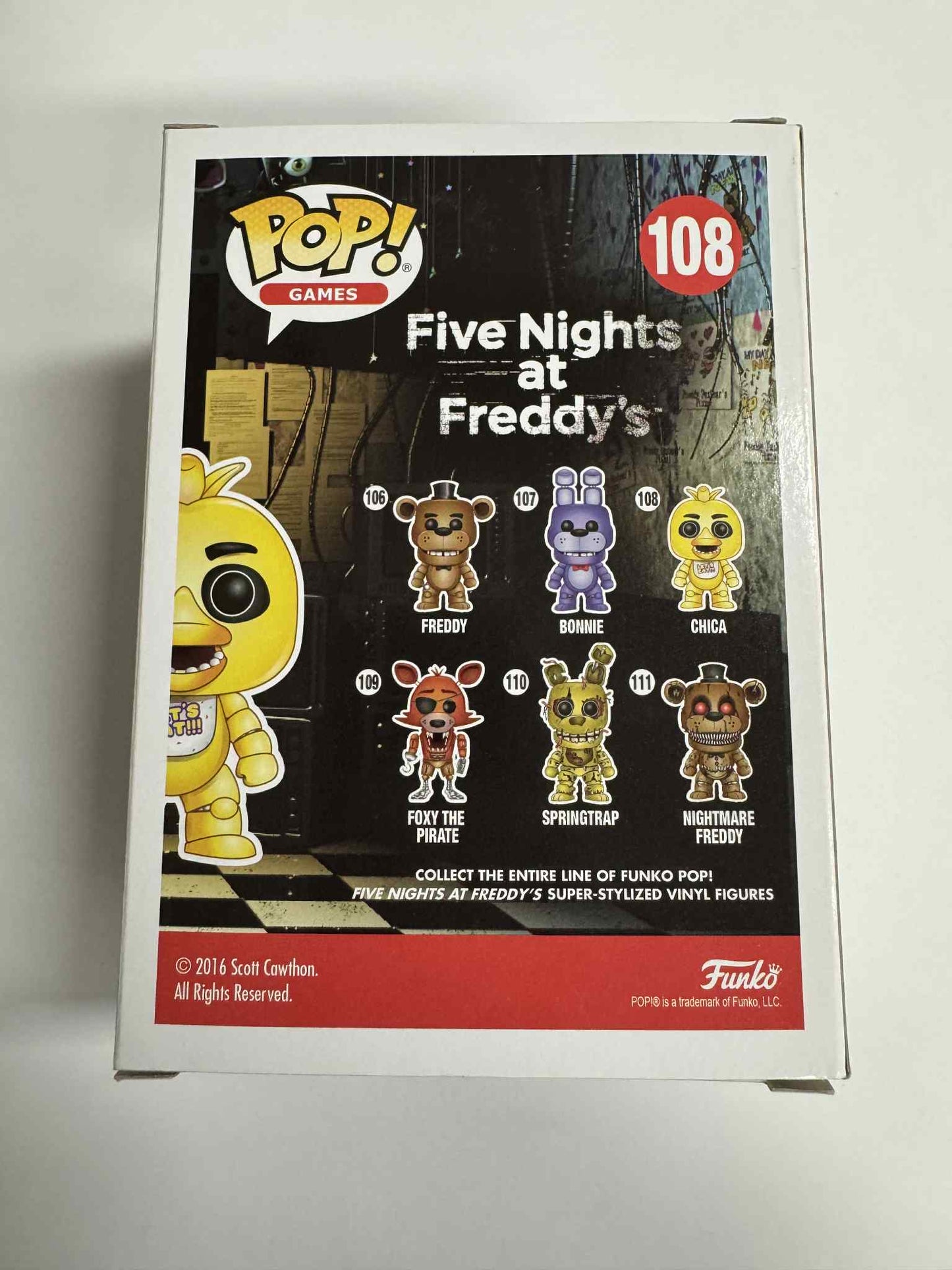 Five Nights at Freddy's - Chica Pop! Vinyl