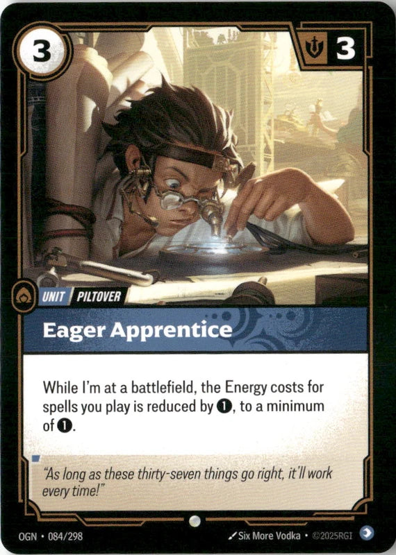 Eager Apprentice - Origins