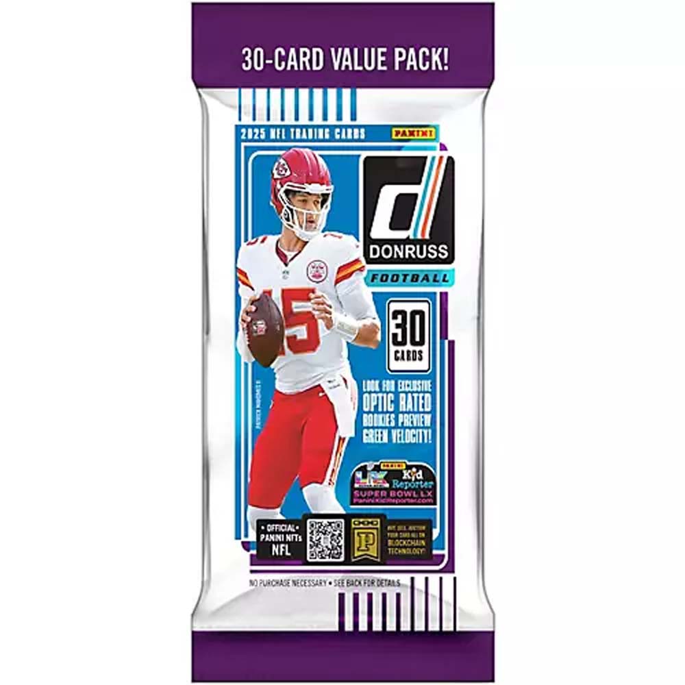 Panini Donruss 2025 NFL Football Trading Card- Fat Packs