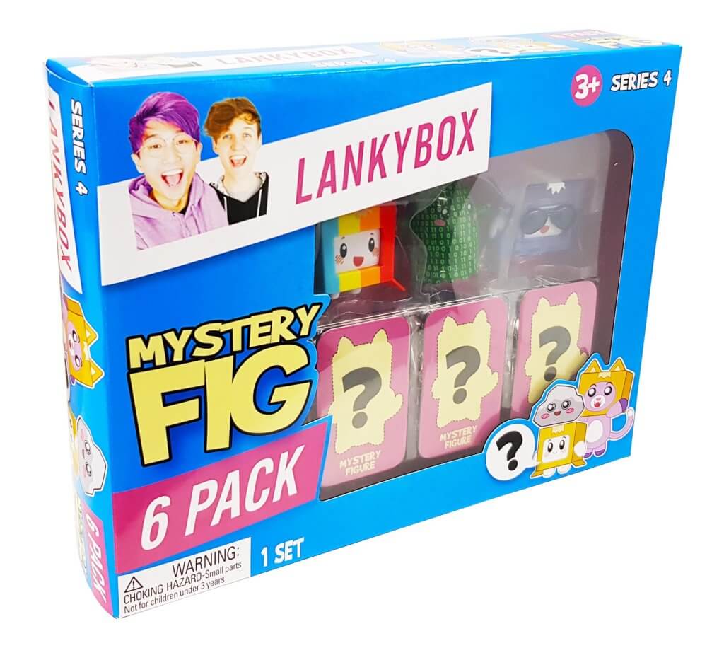 LANKYBOX Mystery Figures - 6 Pack - Series 4