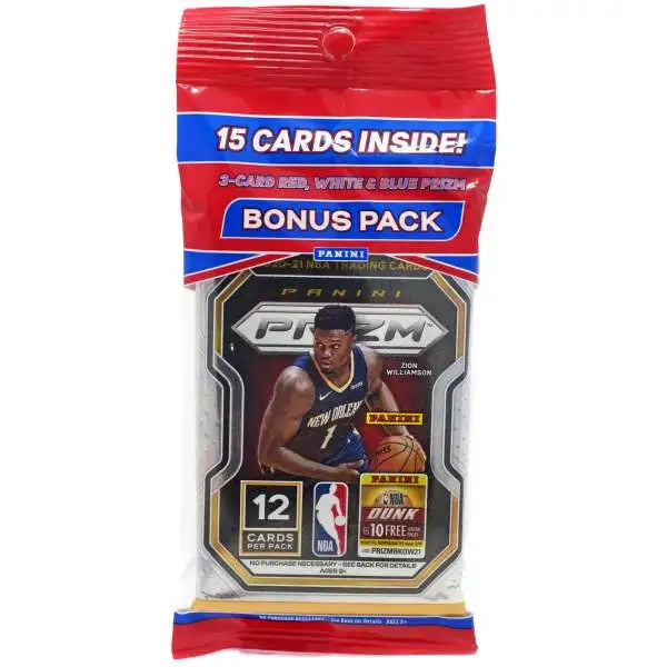 2020-21 Panini Prizm Basketball Cello Pack