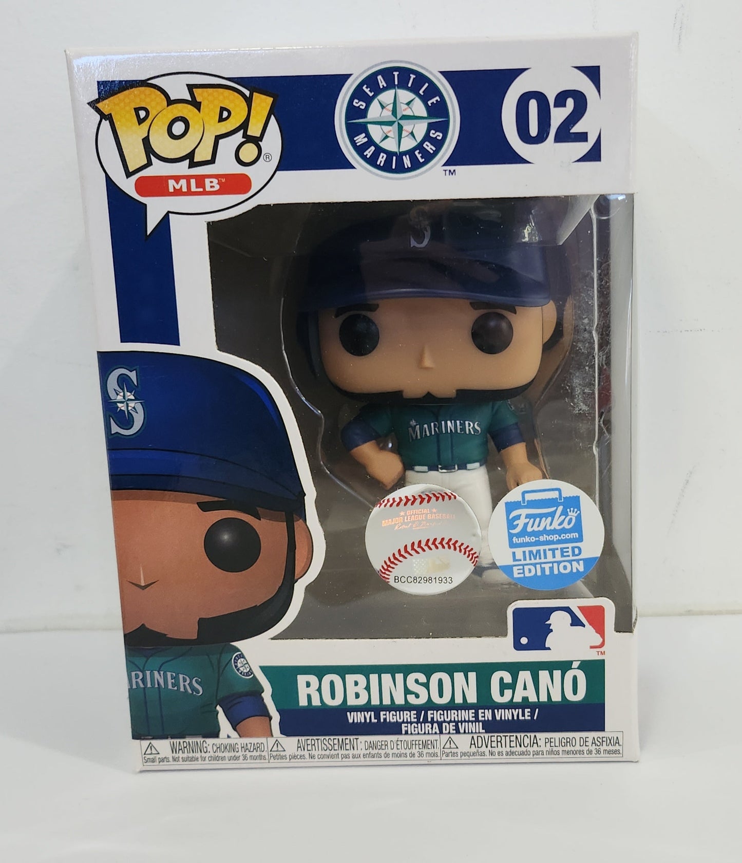 Robinson Canó (Alternate Jersey) - Funko Shop Limited Edition Pop! Vinyl #02