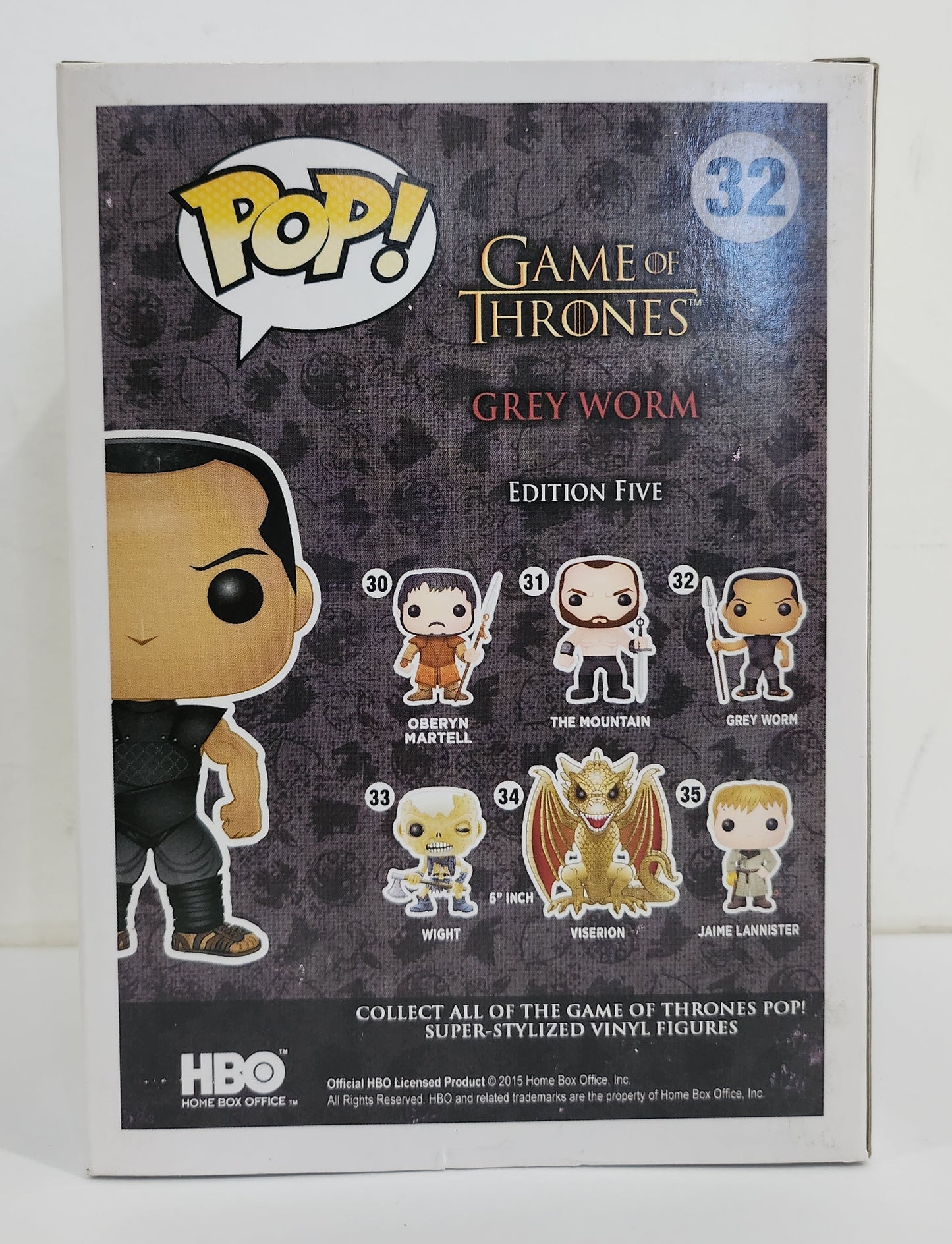 Game Of Thrones - Grey Worm Pop! Vinyl #32